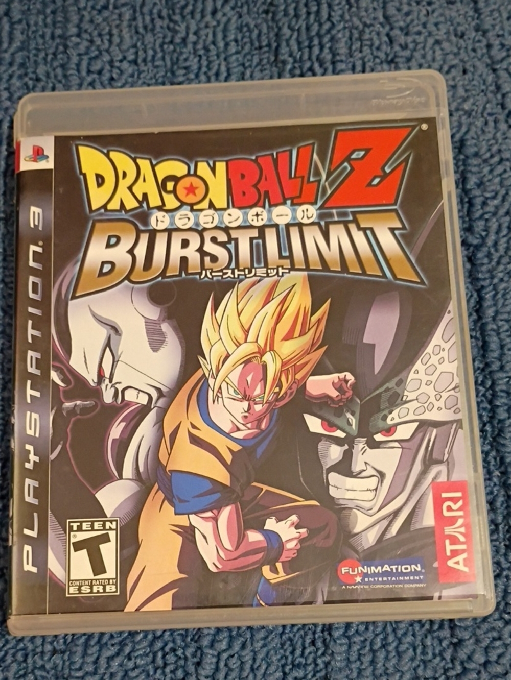 Dragon Ball Z: Burst Limit - PlayStation 3 Video Game (Black, Yellow)